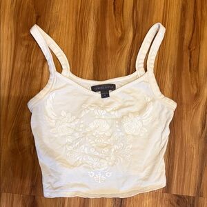 Kendall & Kylie Ivory Floral Camisole